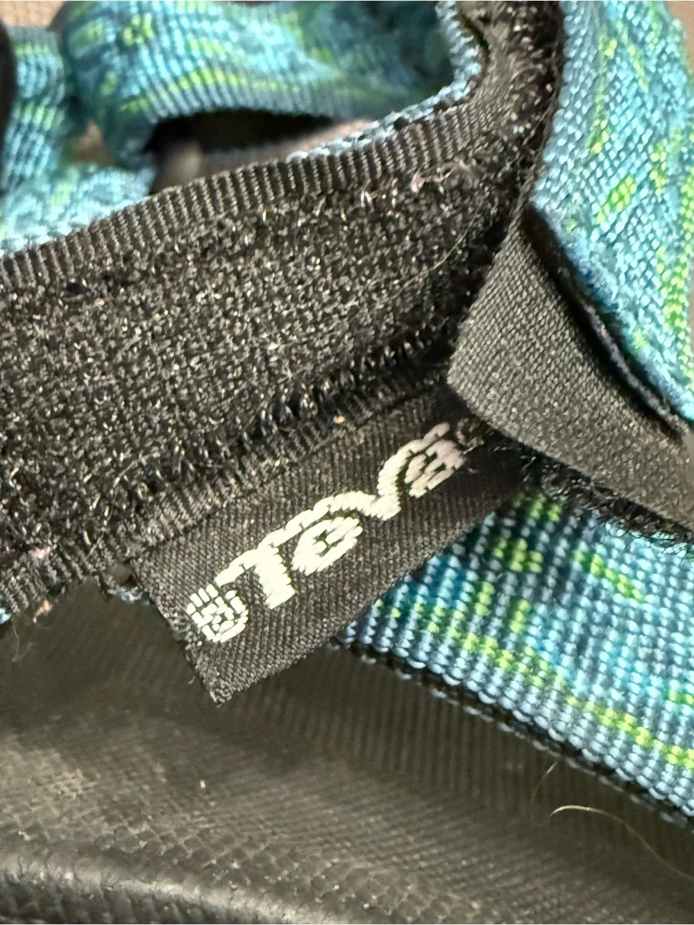 TeVa Hurricane Sport Sandals Strap Blue Floral Print Women’s 7 - Picture 6 of 6